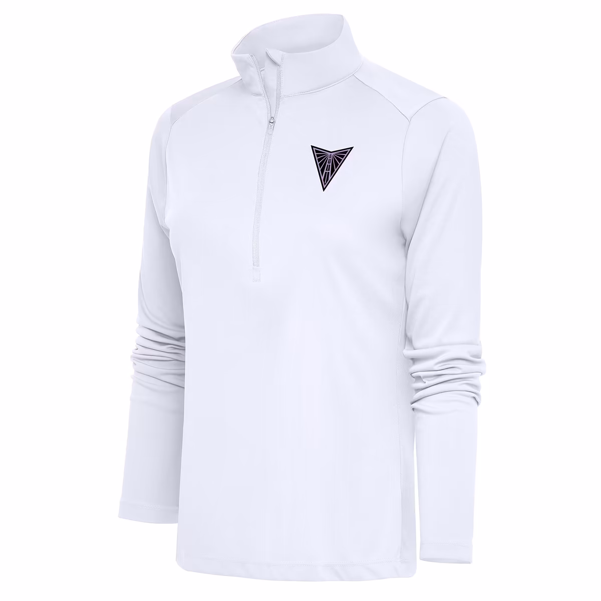 Women's Golden State Valkyries Antigua Celestial White Tribute Half-Zip Top