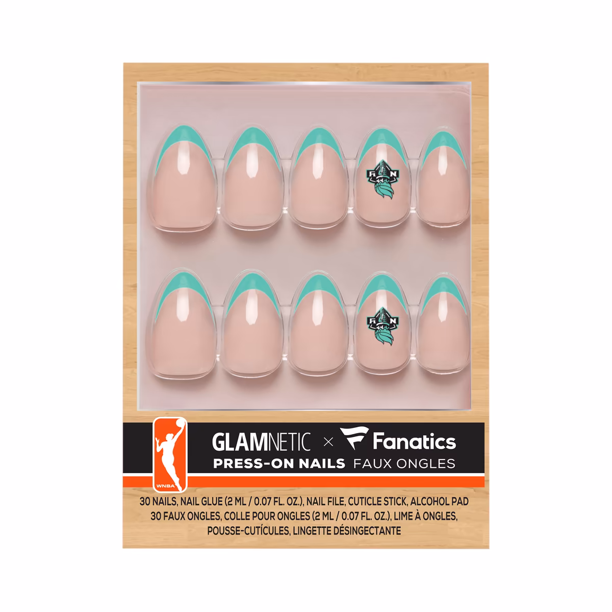 New York Liberty Glamnetic x Fanatics Nail Kit 13 New York Liberty Glamnetic x Fanatics Nail Kit