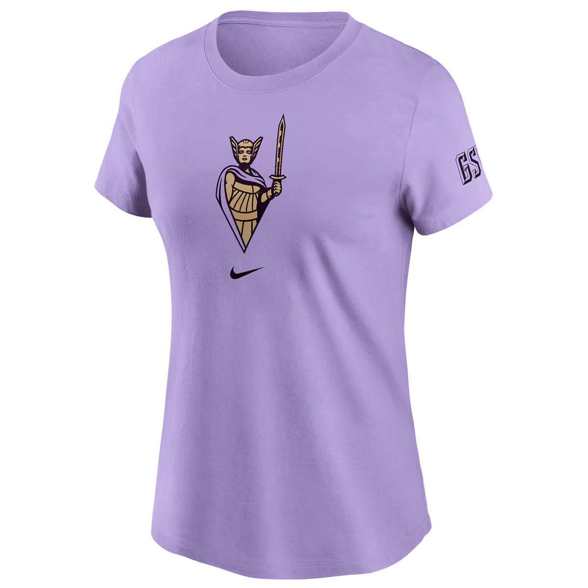 Women's Golden State Valkyries Nike Violet Secondary Logo T-Shirt
