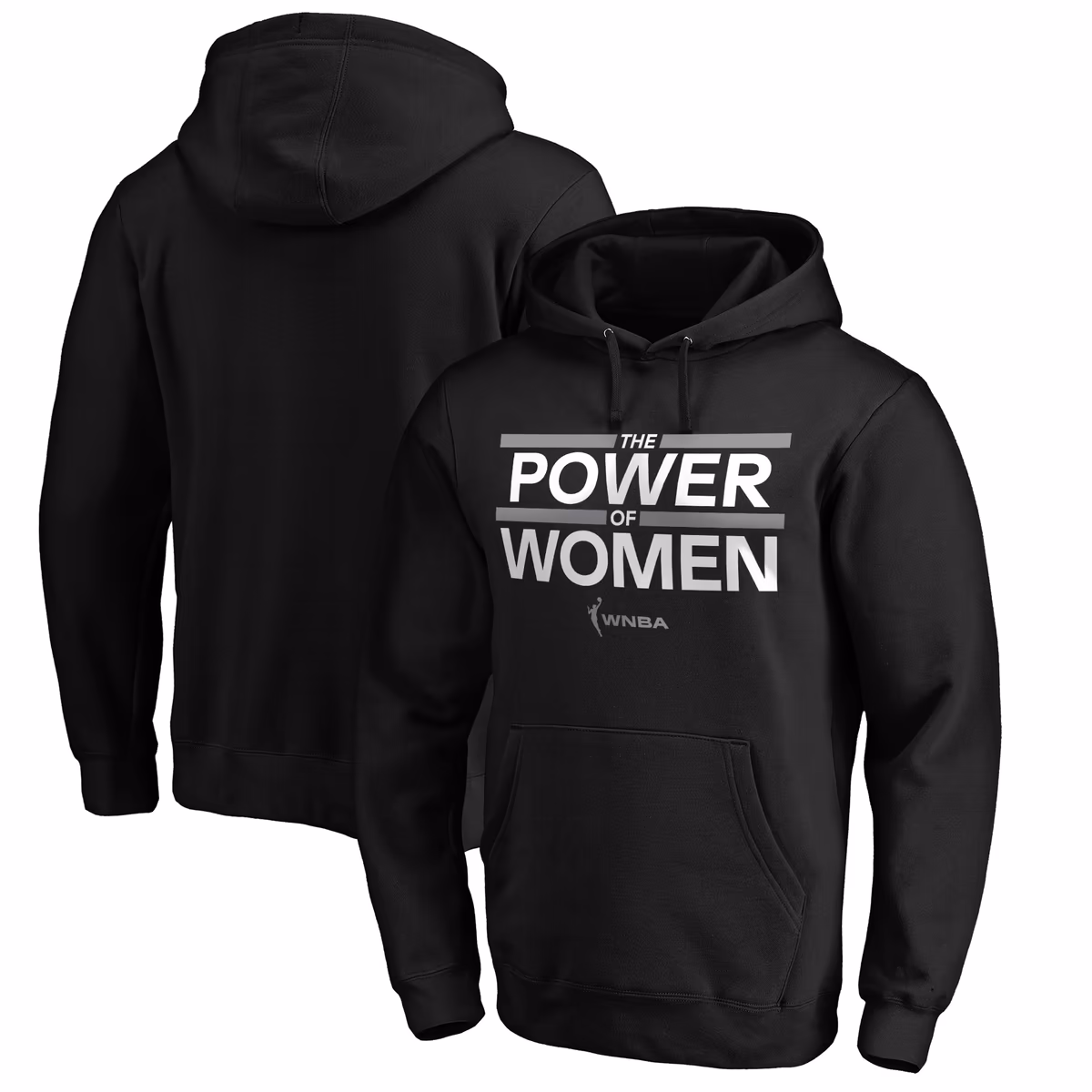 Men's WNBA Black Power of Women Pullover Hoodie