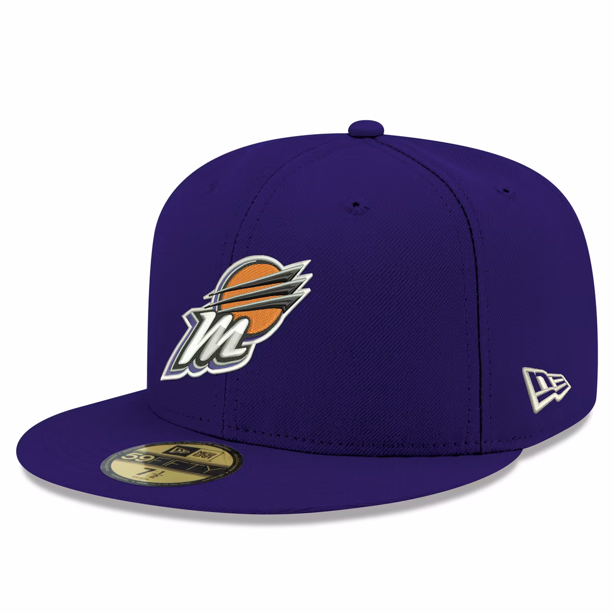 Men's Phoenix Mercury  New Era Purple Team 59FIFTY Fitted Hat
