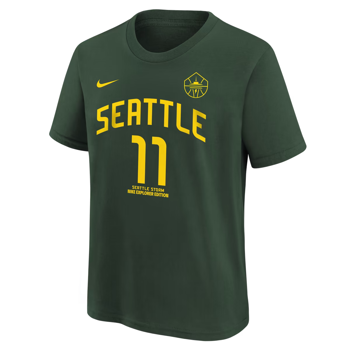 Youth Seattle Storm Awa Fam Nike Green Explorer Edition Name & Number T-Shirt 3 Youth Seattle Storm Awa Fam Nike Green Explorer Edition Name & Number T-Shirt