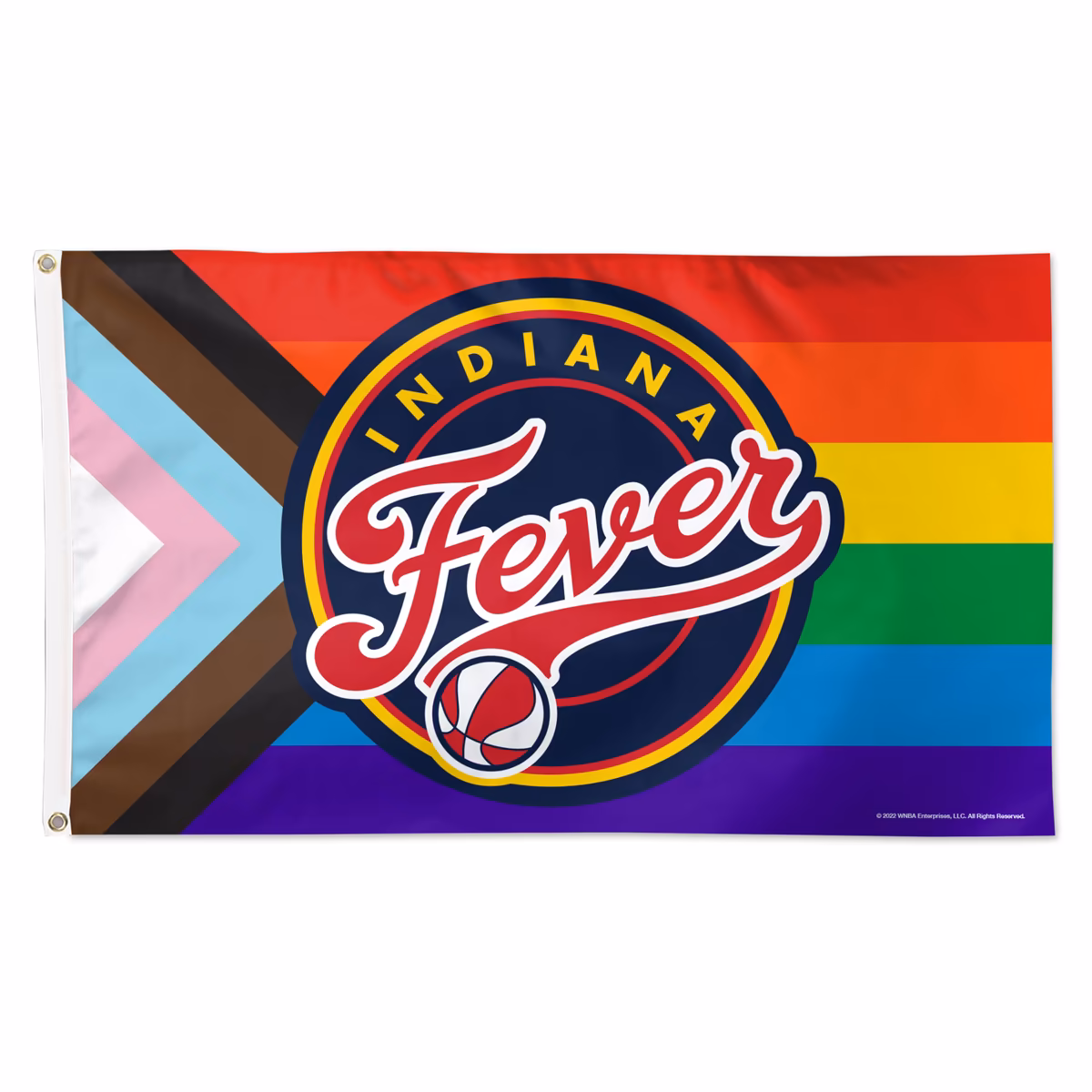 Indiana Fever WinCraft 3' x 5' Pride Single-Sided Flag 1 Indiana Fever WinCraft 3' x 5' Pride Single-Sided Flag