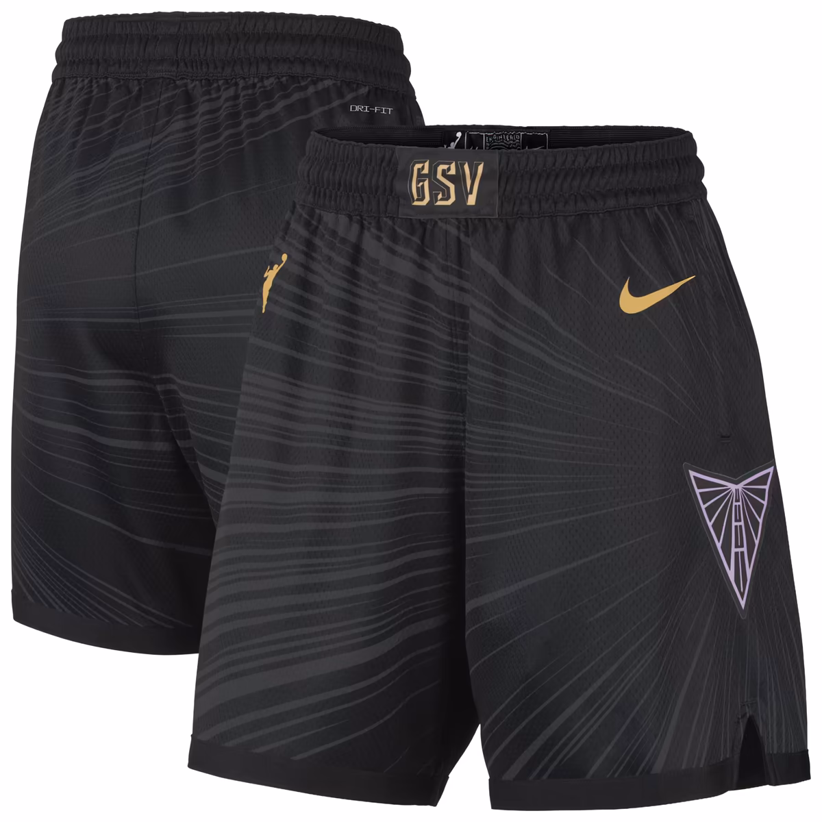 Women's Golden State Valkyries Nike Black 2026 On-Court Dri-FIT Victory Shorts - Rebel Edition 1 Women's Golden State Valkyries Nike Black 2026 On-Court Dri-FIT Victory Shorts - Rebel Edition