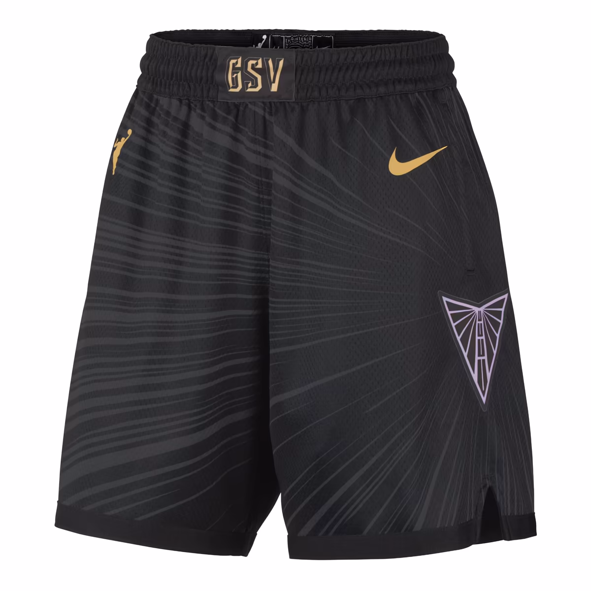 Women's Golden State Valkyries Nike Black 2026 On-Court Dri-FIT Victory Shorts - Rebel Edition 3 Women's Golden State Valkyries Nike Black 2026 On-Court Dri-FIT Victory Shorts - Rebel Edition
