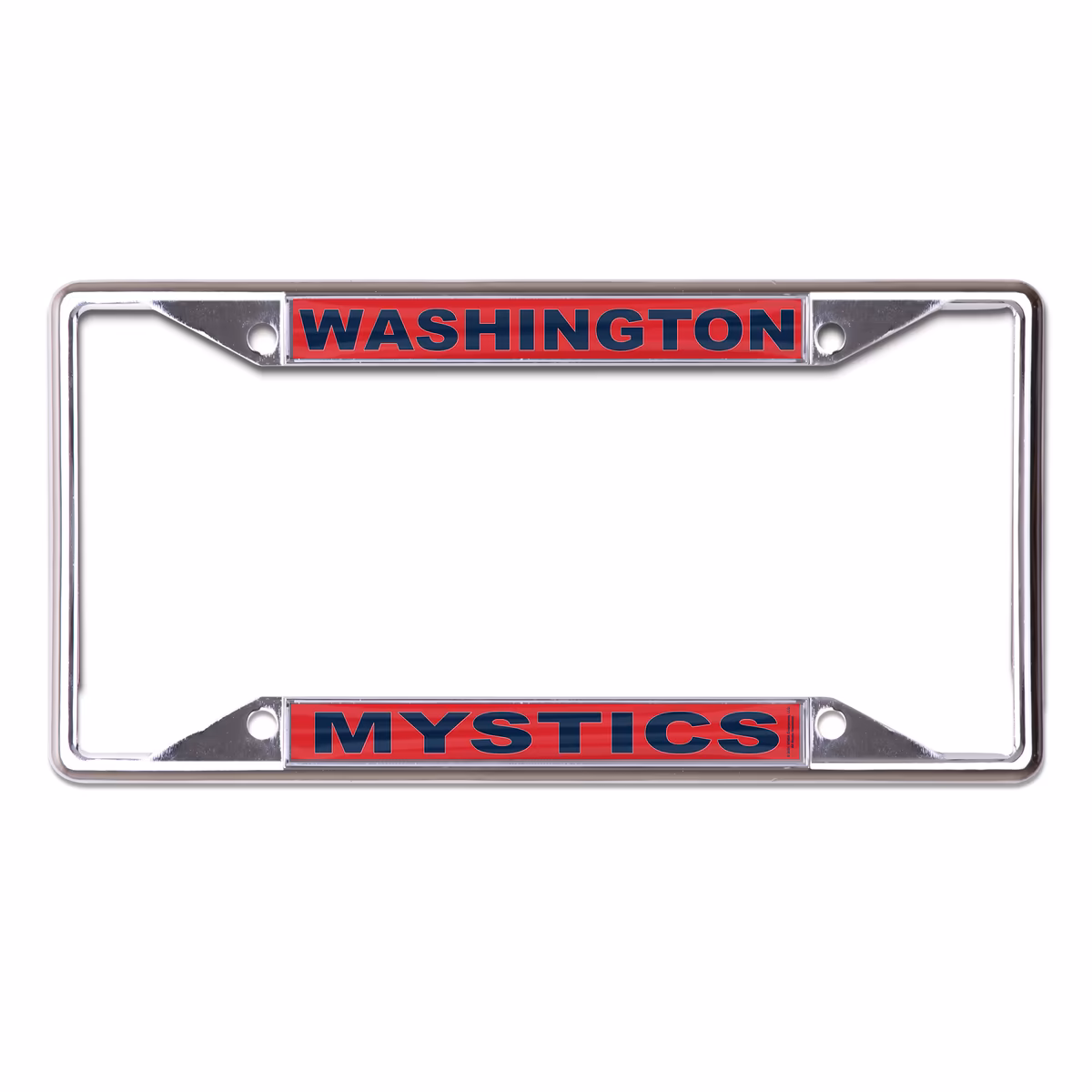 Washington Mystics WinCraft Metal Laser Cut License Plate Frame 1 Washington Mystics WinCraft Metal Laser Cut License Plate Frame
