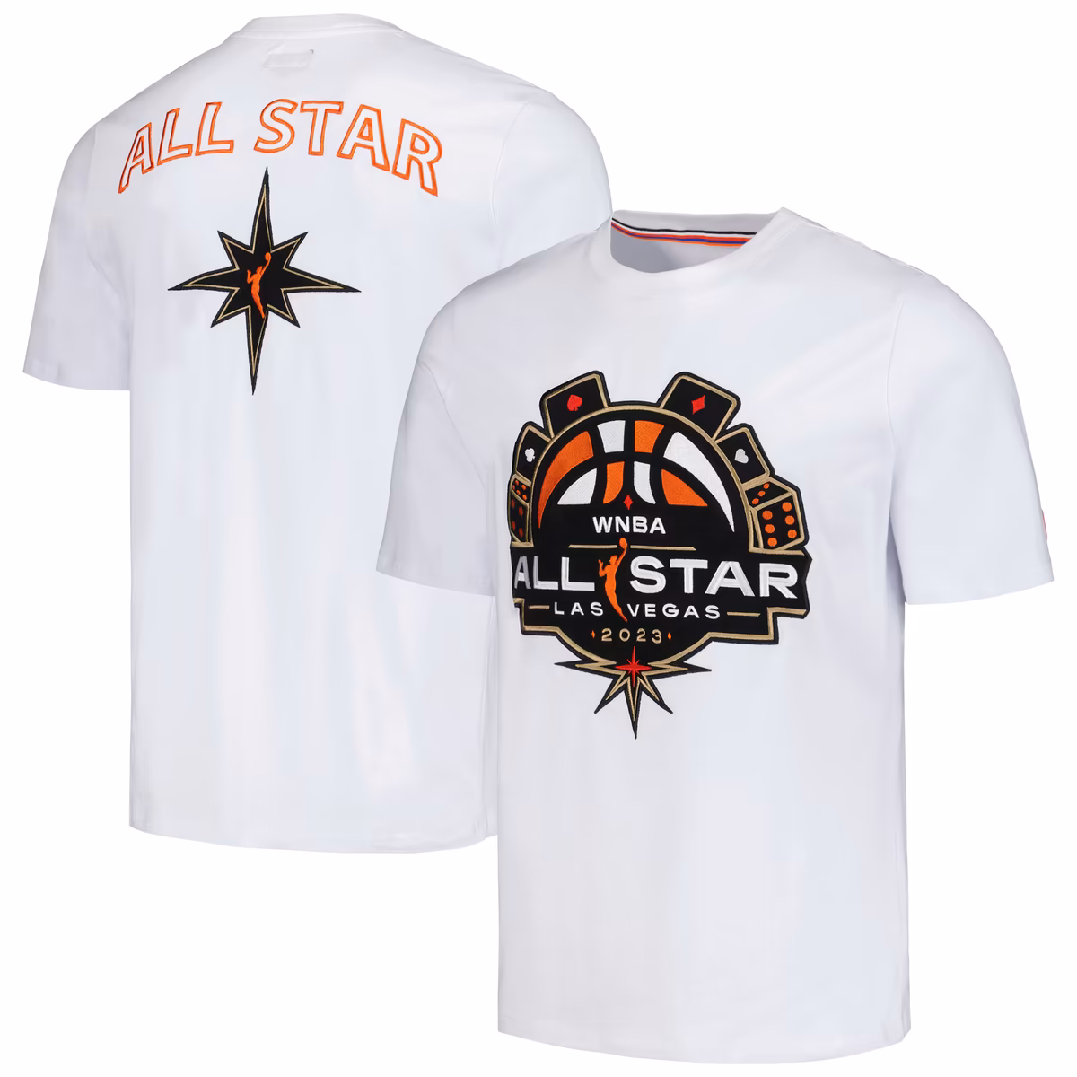 Unisex  FISLL White 2023 WNBA All-Star Game Applique T-Shirt