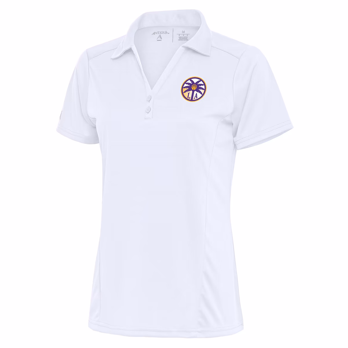 Women's Los Angeles Sparks Antigua White Tribute Polo