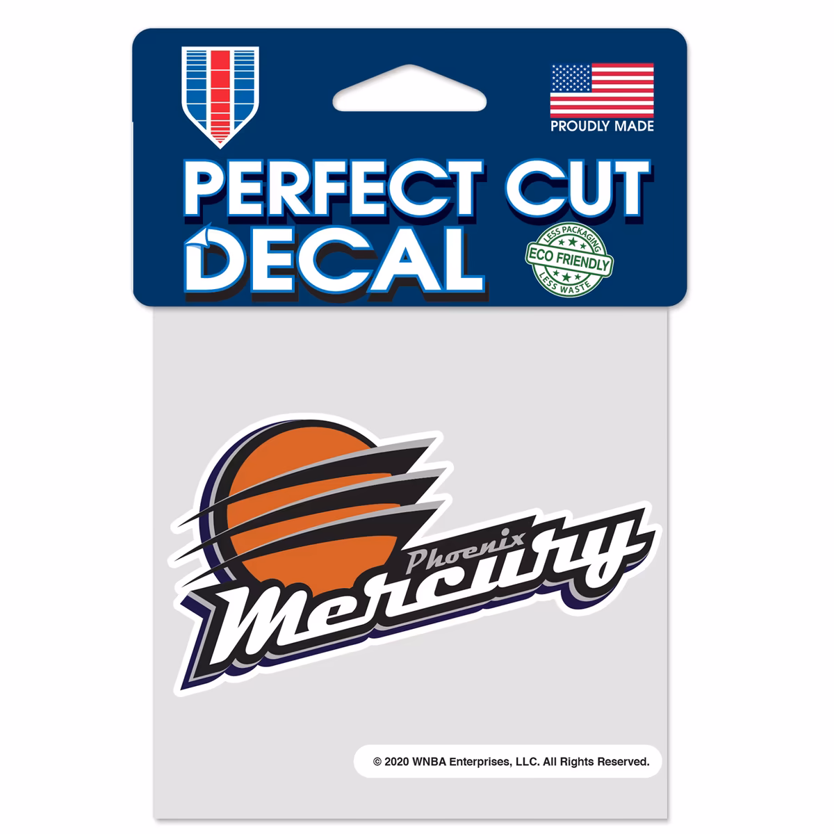 Phoenix Mercury WinCraft 4'' x 4'' Decal