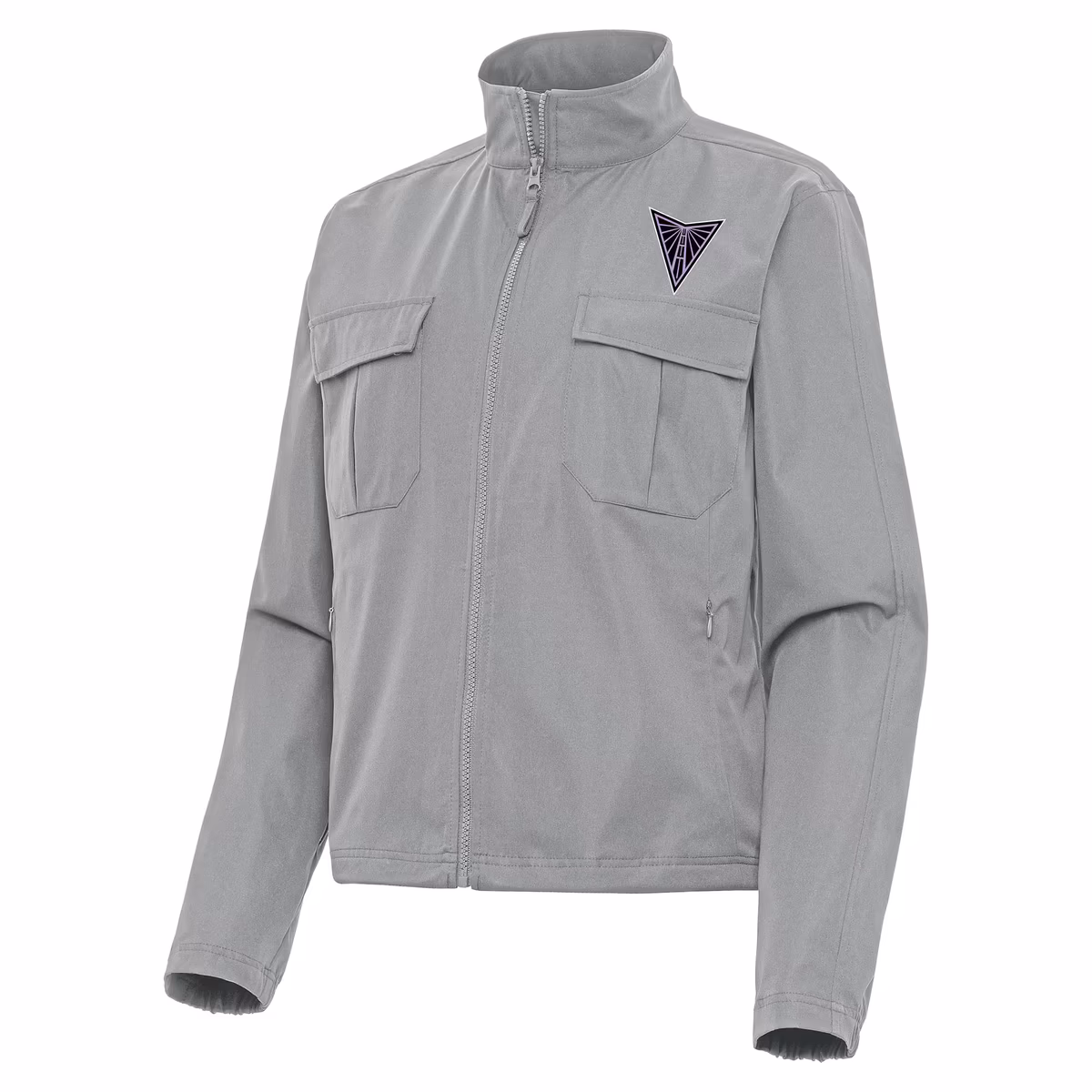 Women's Golden State Valkyries Antigua Gray Even Par Full-Zip Jacket