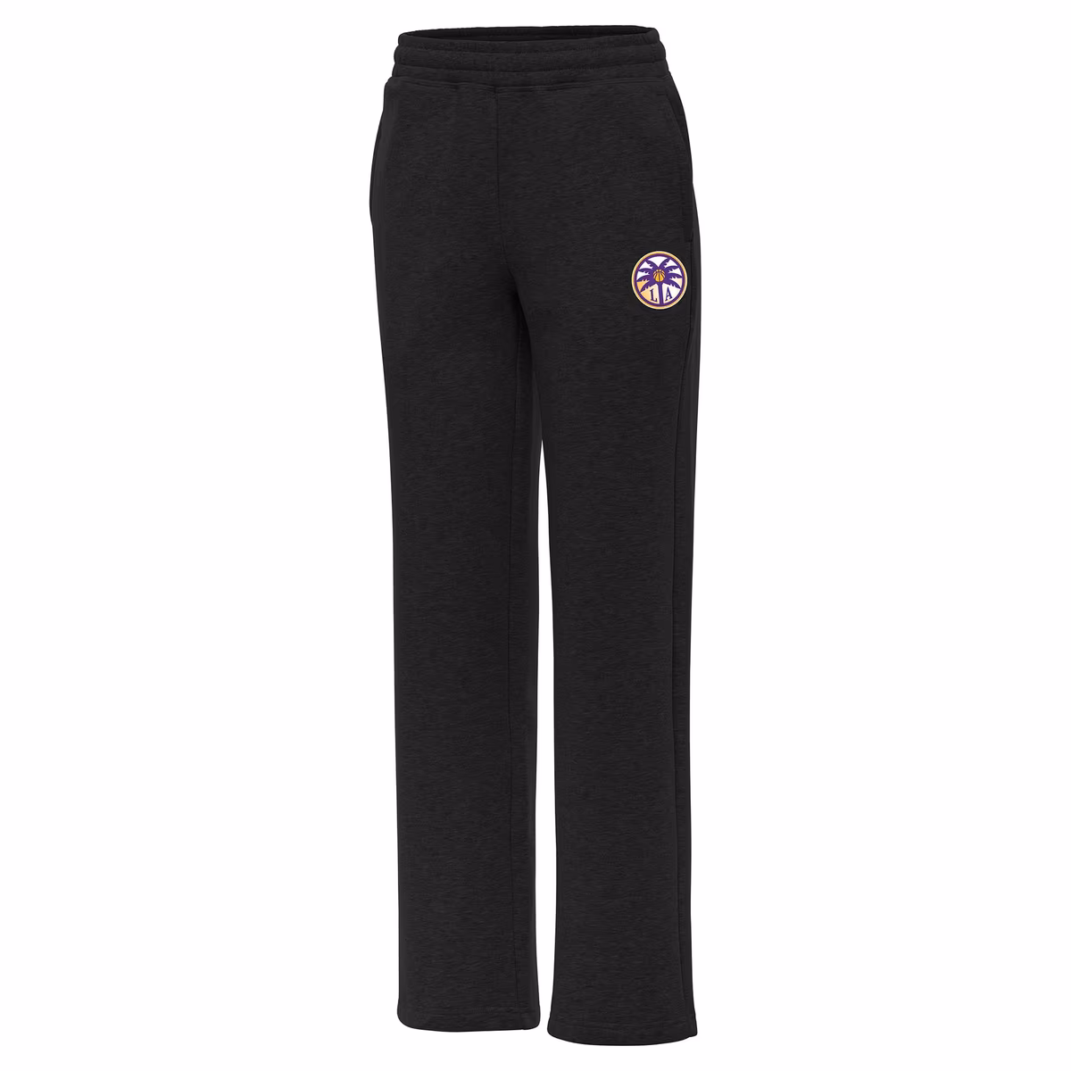 Women's Los Angeles Sparks Antigua Black Victory Sweatpants 1 Women's Los Angeles Sparks Antigua Black Victory Sweatpants