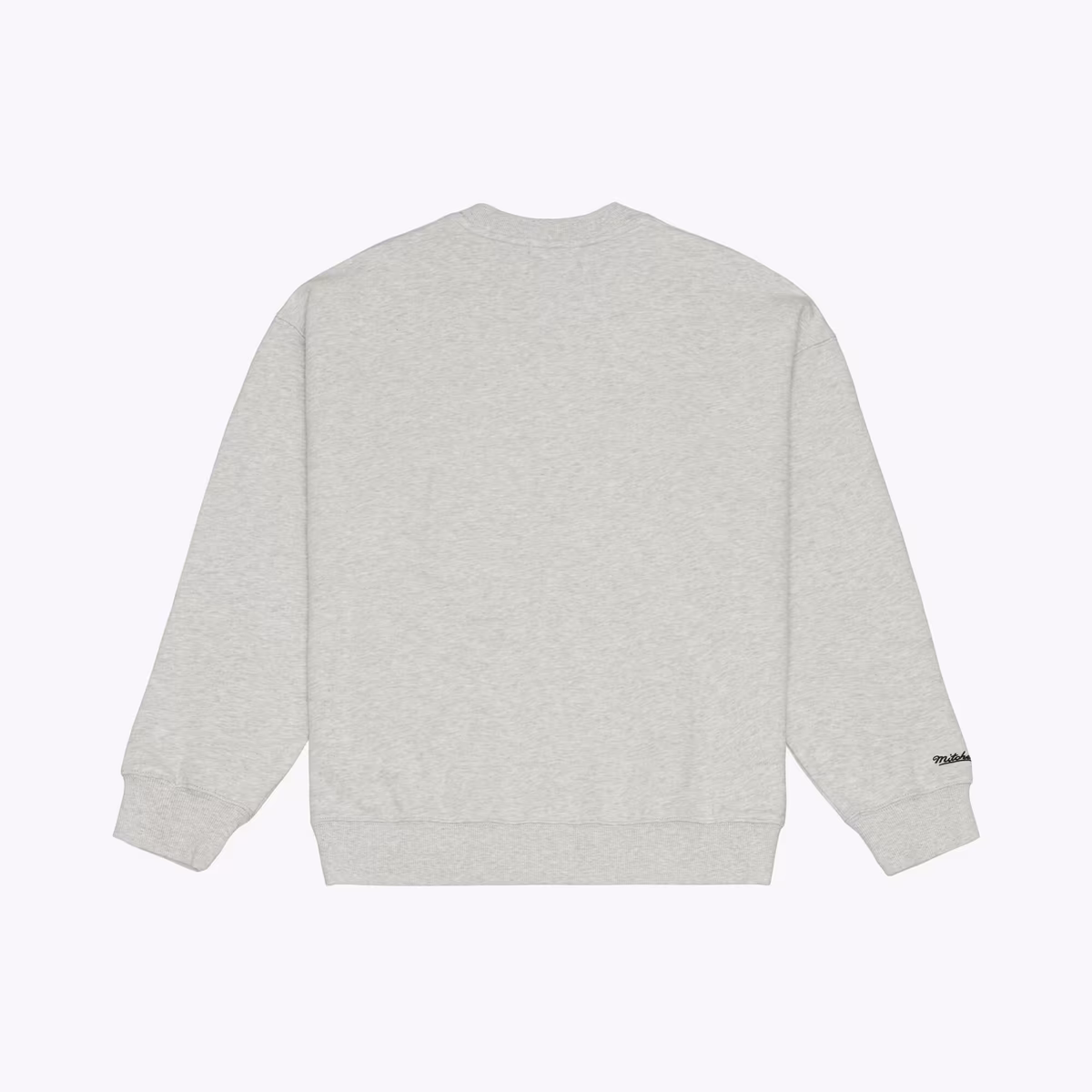 Women's New York Liberty Mitchell & Ness Gray Lightweight Fleece Crewneck Sweatshirt 3 Women's New York Liberty Mitchell & Ness Gray Lightweight Fleece Crewneck Sweatshirt