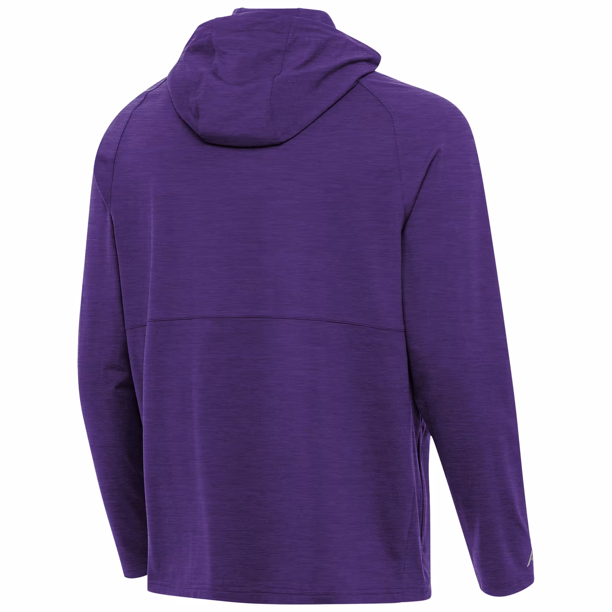 Men's Los Angeles Sparks Antigua Heather Purple Spikes Raglan Quarter-Zip Hoodie 4 Men's Los Angeles Sparks Antigua Heather Purple Spikes Raglan Quarter-Zip Hoodie