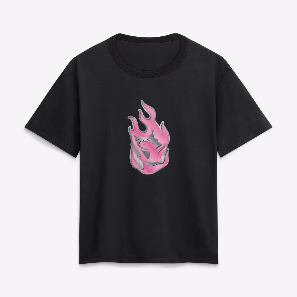 Women's Portland Fire Black Metallic Mascot T-Shirt 7 Women's Portland Fire Black Metallic Mascot T-Shirt
