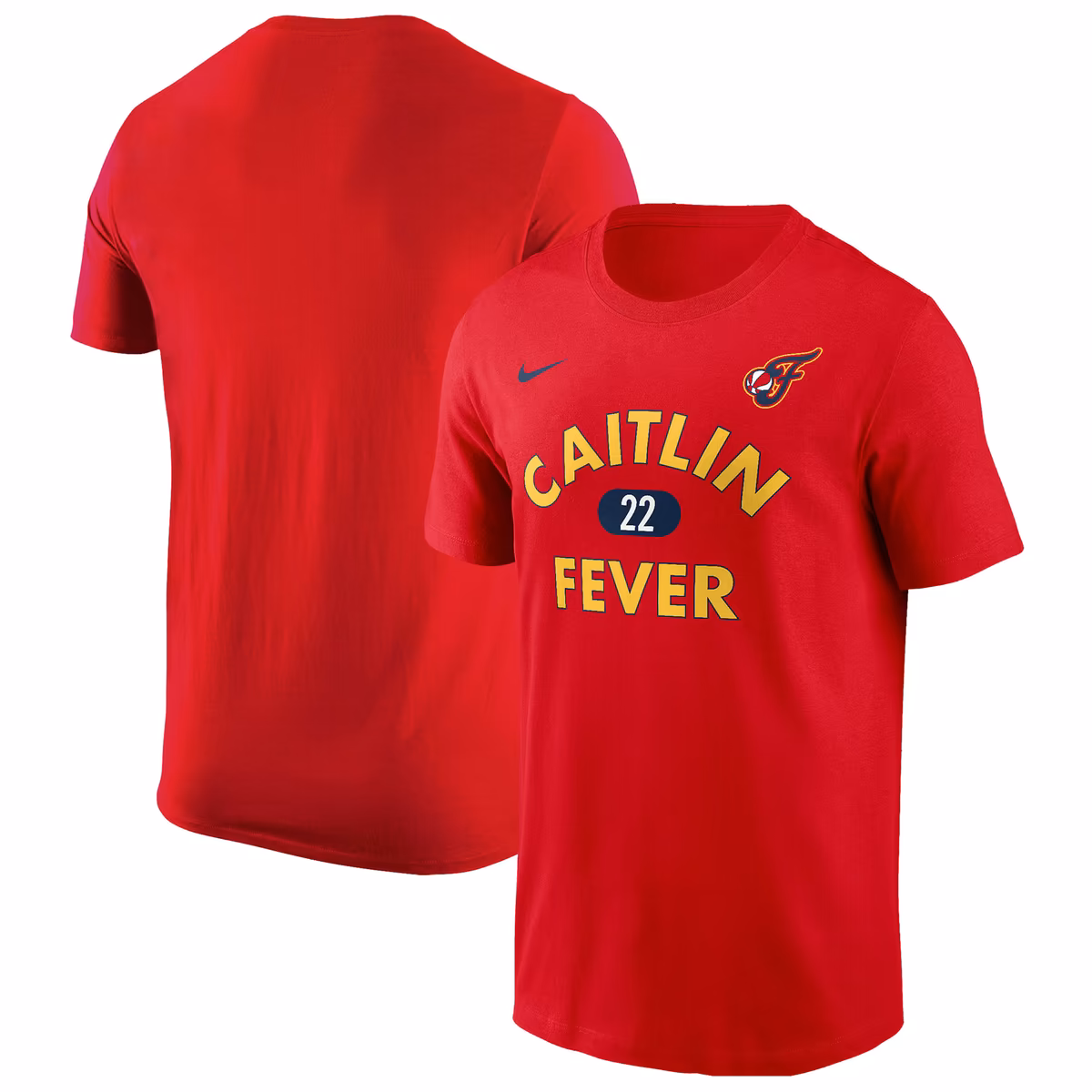 Unisex Indiana Fever Caitlin Clark Nike Red 2024 WNBA Draft Caitlin Fever T-Shirt