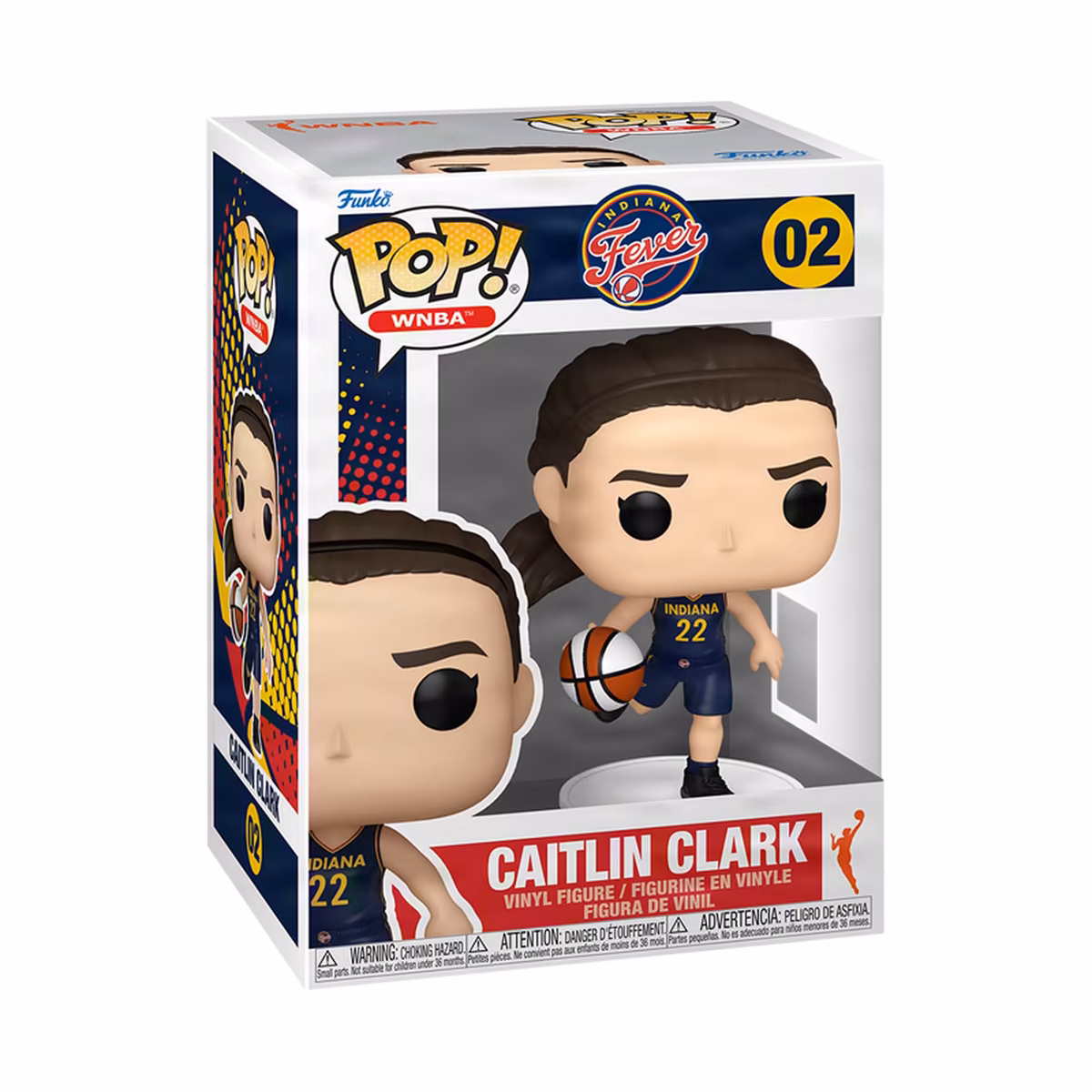 Indiana Fever Caitlin Clark Funko Pop! Vinyl Figure