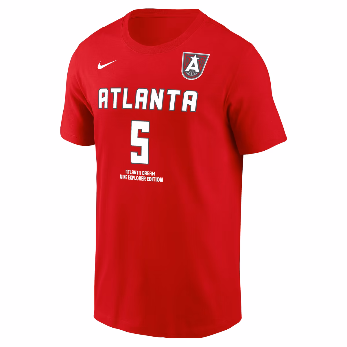 Men's Atlanta Dream Angel Reese Nike Red Explorer Edition Name & Number T-Shirt 3 Men's Atlanta Dream Angel Reese Nike Red Explorer Edition Name & Number T-Shirt