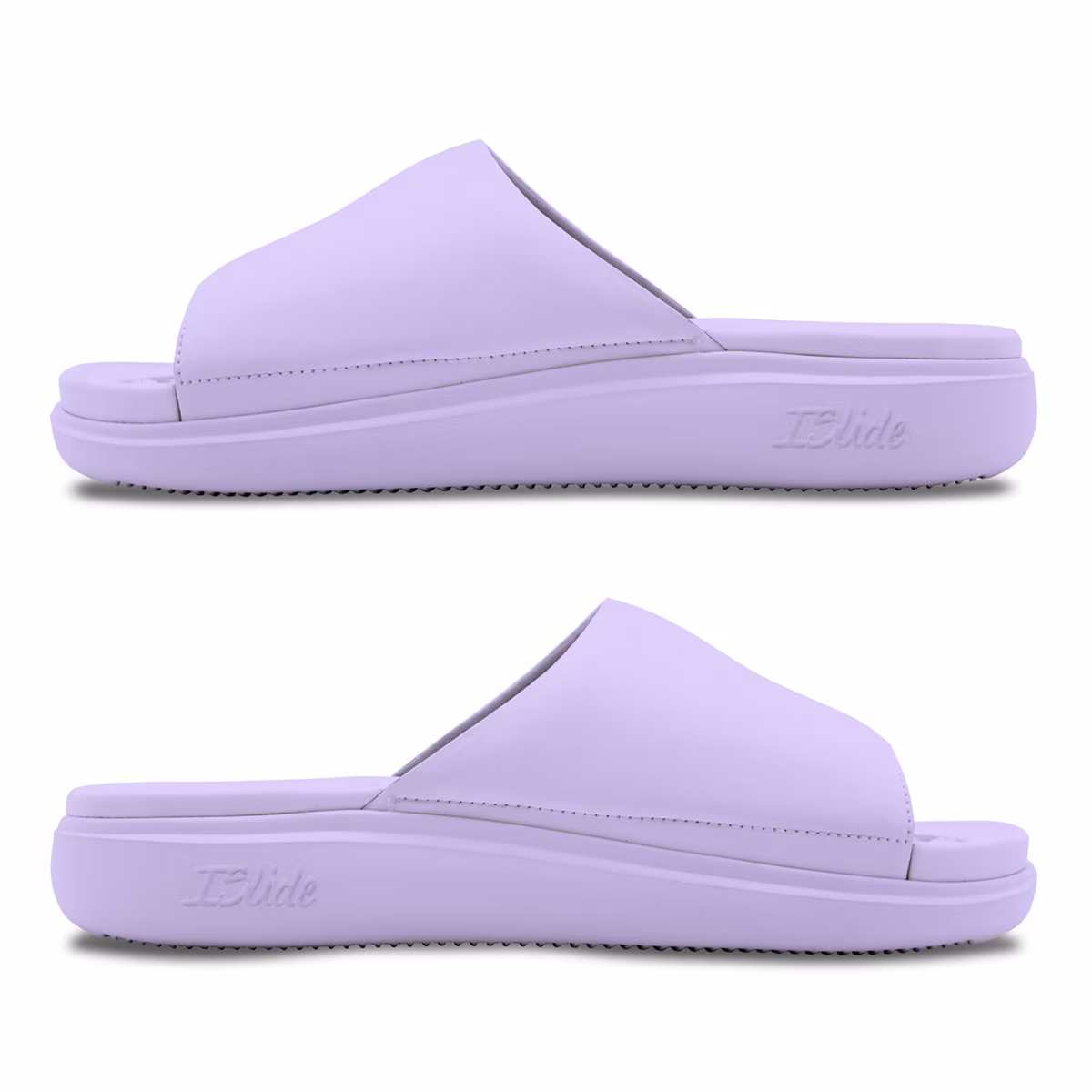 Unisex Phoenix Mercury ISlide Lavender Bubble Letters Motive Slide Sandals 4 Unisex Phoenix Mercury ISlide Lavender Bubble Letters Motive Slide Sandals
