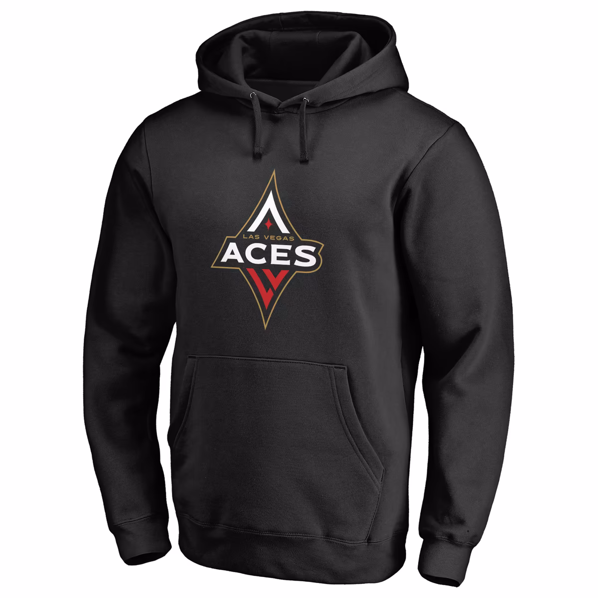 Men's Las Vegas Aces Black Primary Logo Pullover Hoodie 12 Men's Las Vegas Aces Black Primary Logo Pullover Hoodie