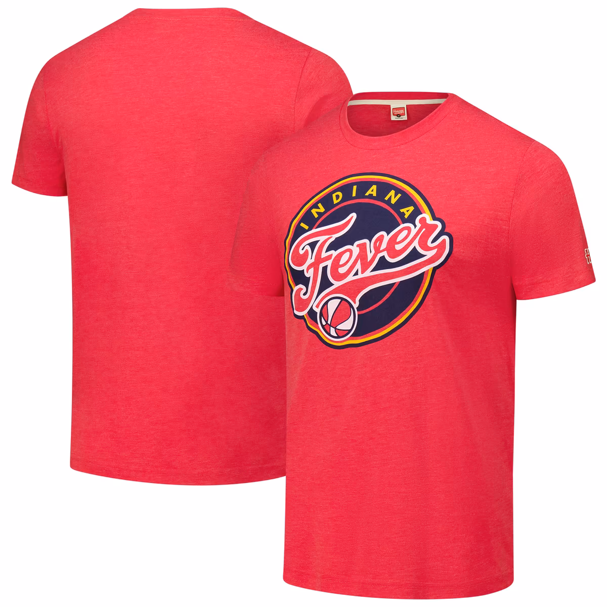 Unisex Indiana Fever Homage Red Team Spirit Tri-Blend T-Shirt