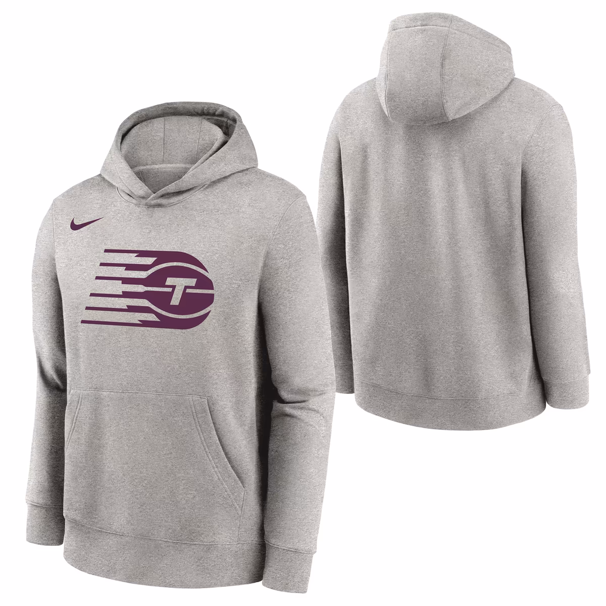 Youth Toronto Tempo Nike Heather Gray Pullover Hoodie 1 Youth Toronto Tempo Nike Heather Gray Pullover Hoodie