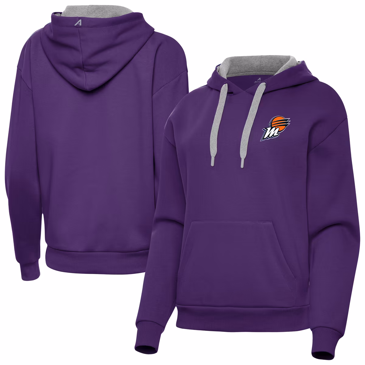 Women's Phoenix Mercury Antigua Purple Victory Pullover Hoodie