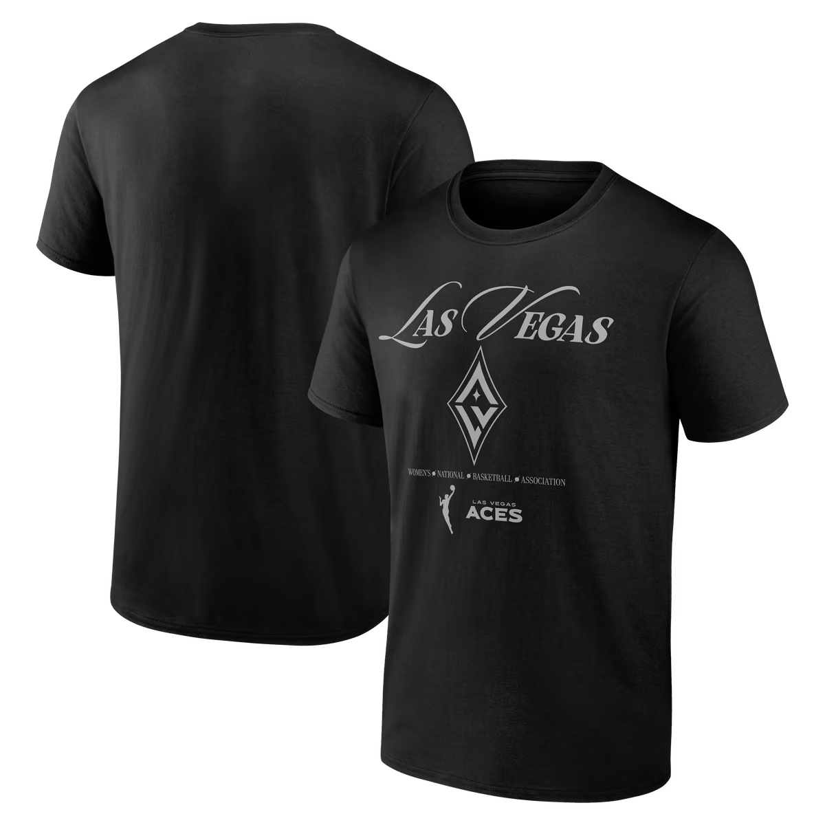 Men's Las Vegas Aces Black In Motion T-Shirt 1 Men's Las Vegas Aces Black In Motion T-Shirt