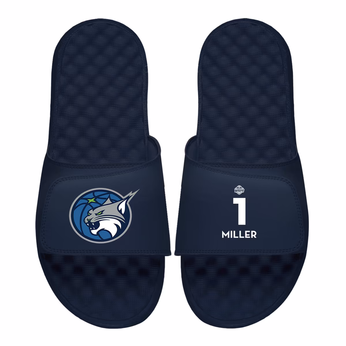 Youth Minnesota Lynx Diamond Miller ISlide Navy Logo Split Slide Sandals 10 Youth Minnesota Lynx Diamond Miller ISlide Navy Logo Split Slide Sandals