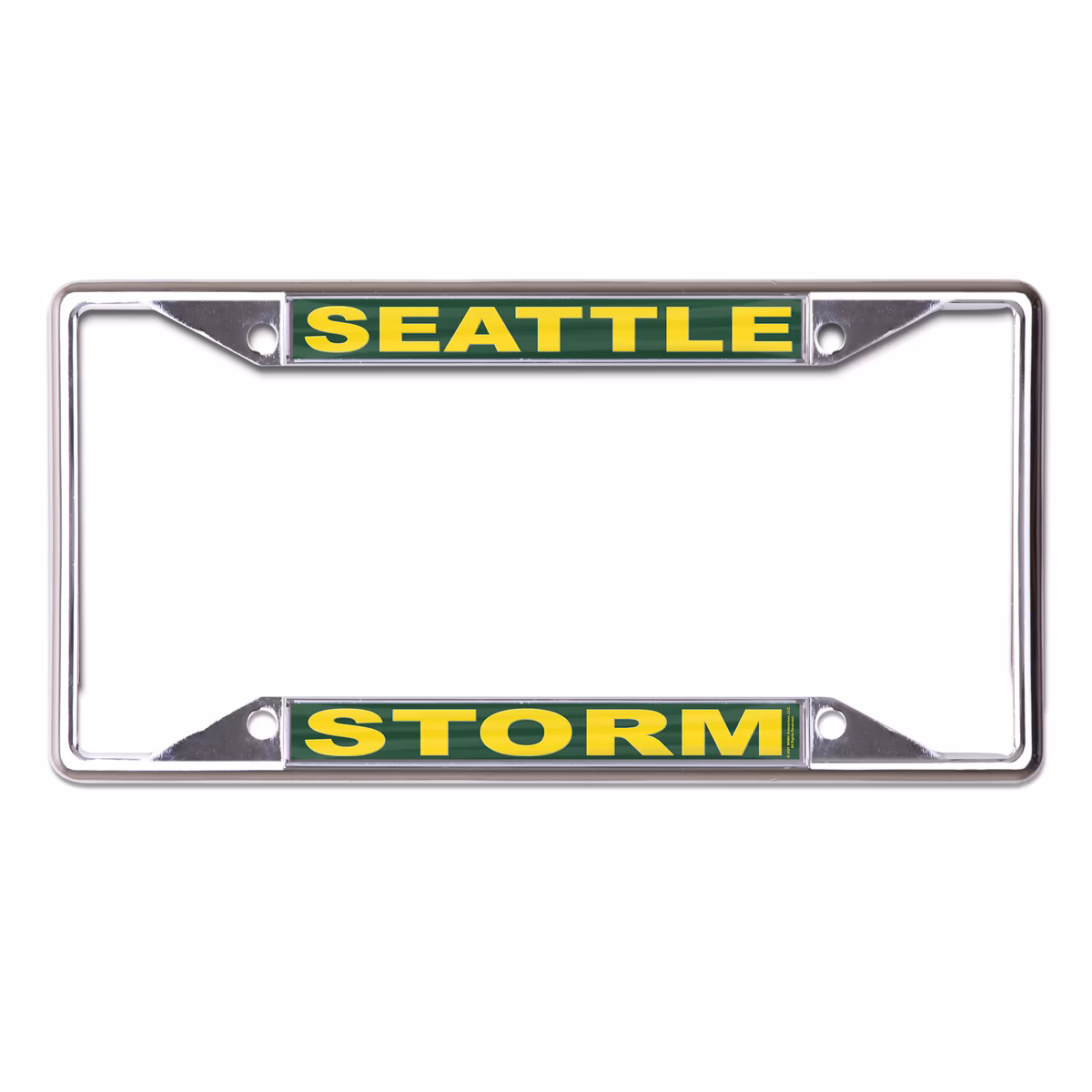 Seattle Storm WinCraft Metal Laser Cut License Plate Frame 2 Seattle Storm WinCraft Metal Laser Cut License Plate Frame