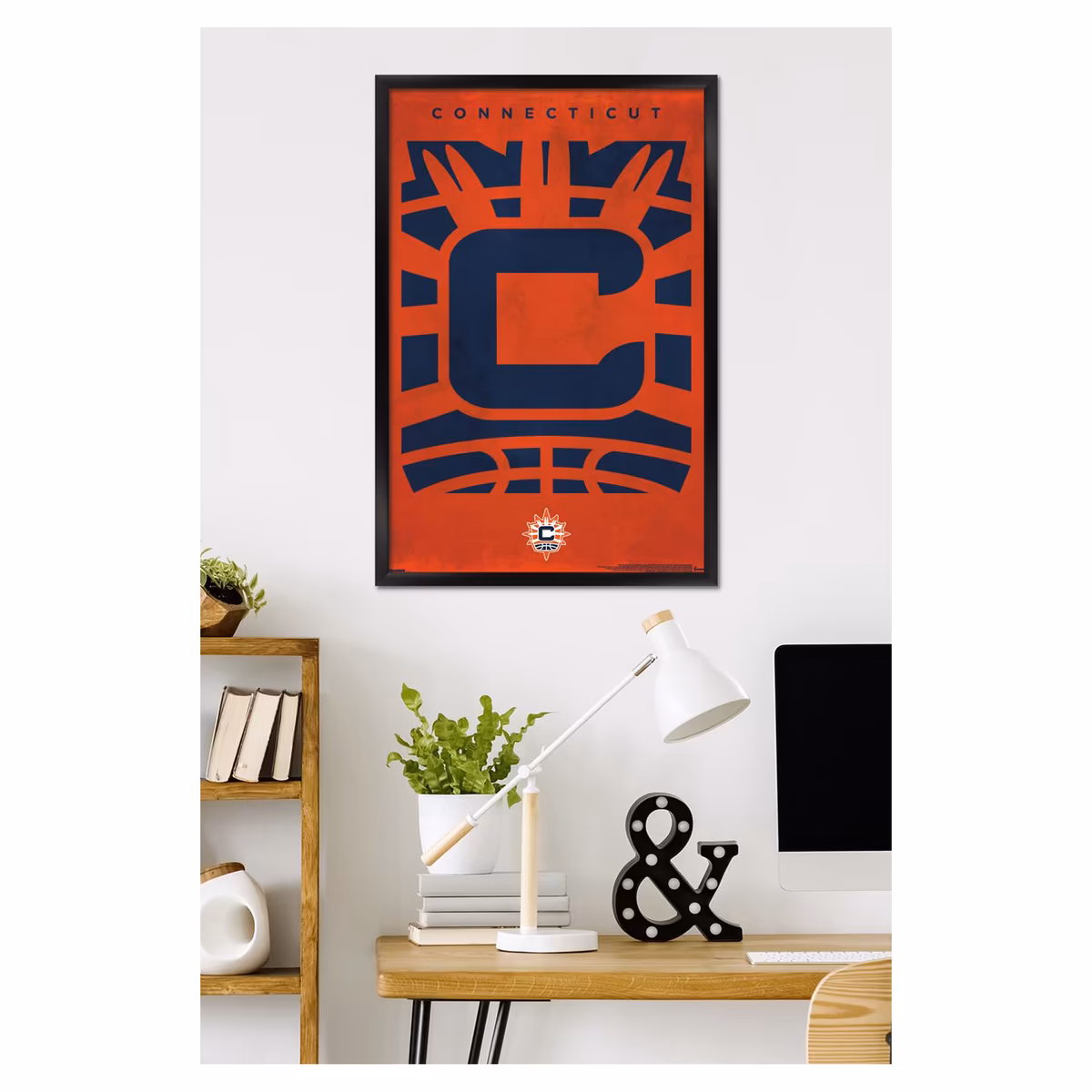 Connecticut Sun 24" x 36" Framed Poster 3 Connecticut Sun 24" x 36" Framed Poster