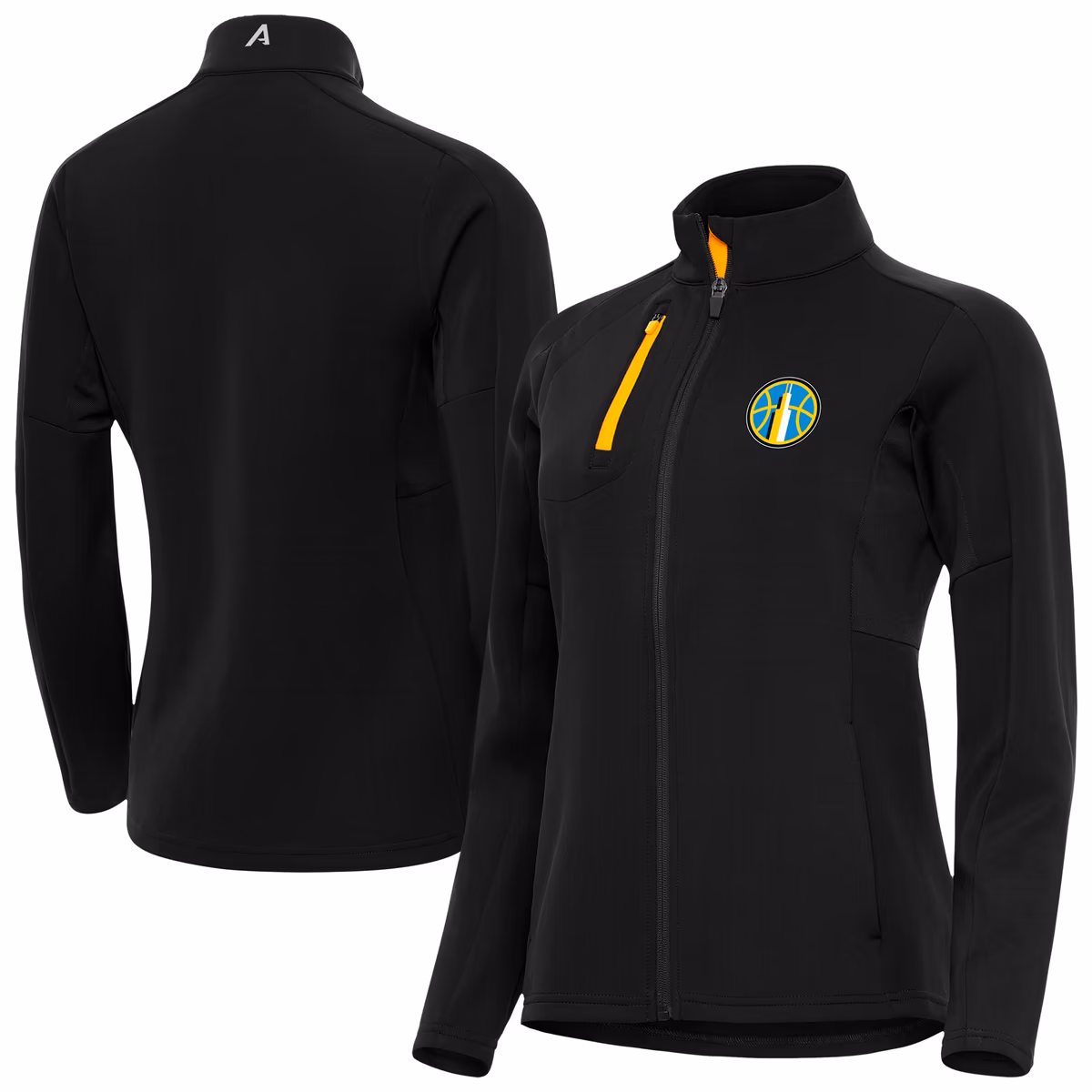 Women's Chicago Sky Antigua Black Generation Full-Zip Jacket