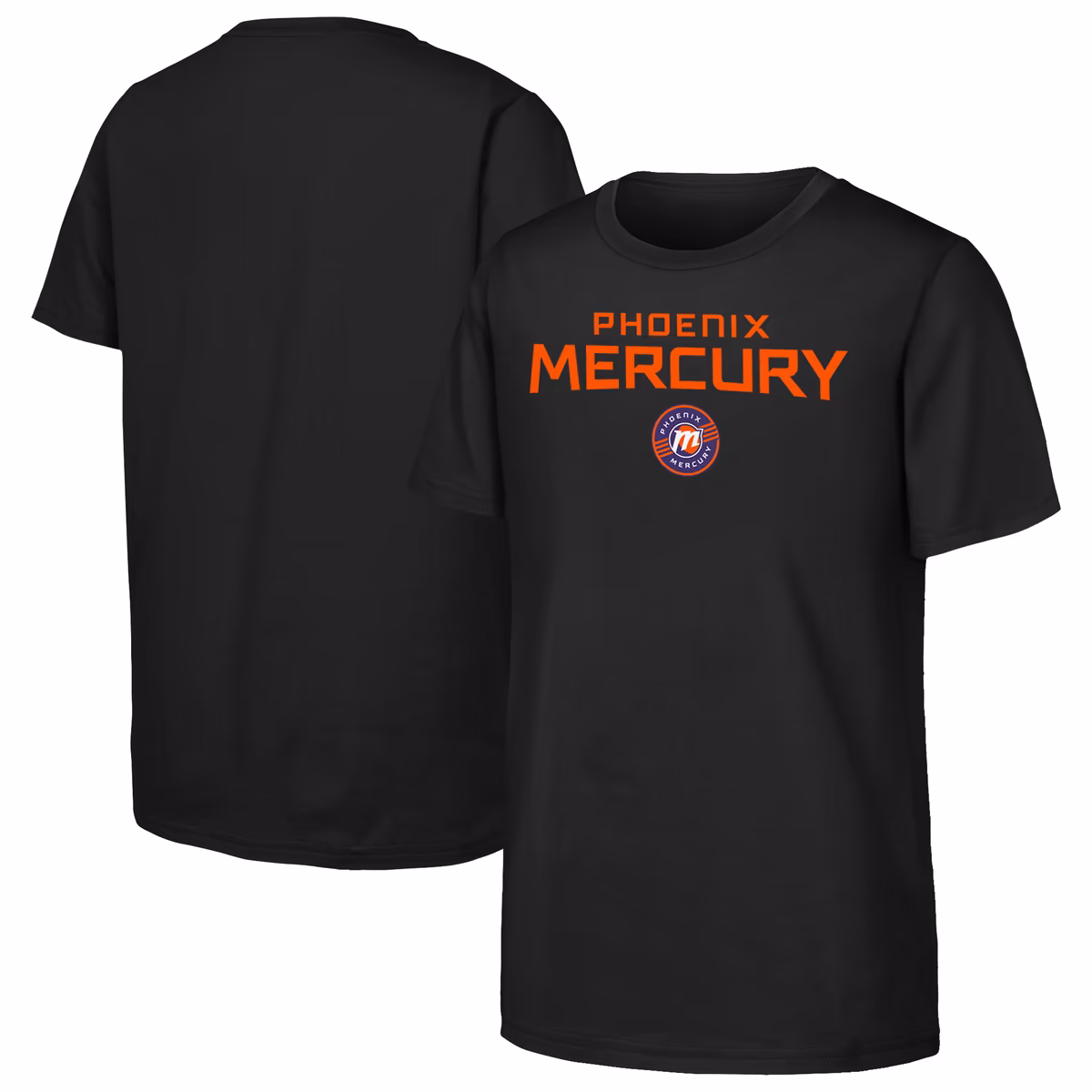 Youth Phoenix Mercury Outerstuff Black Logo T-Shirt