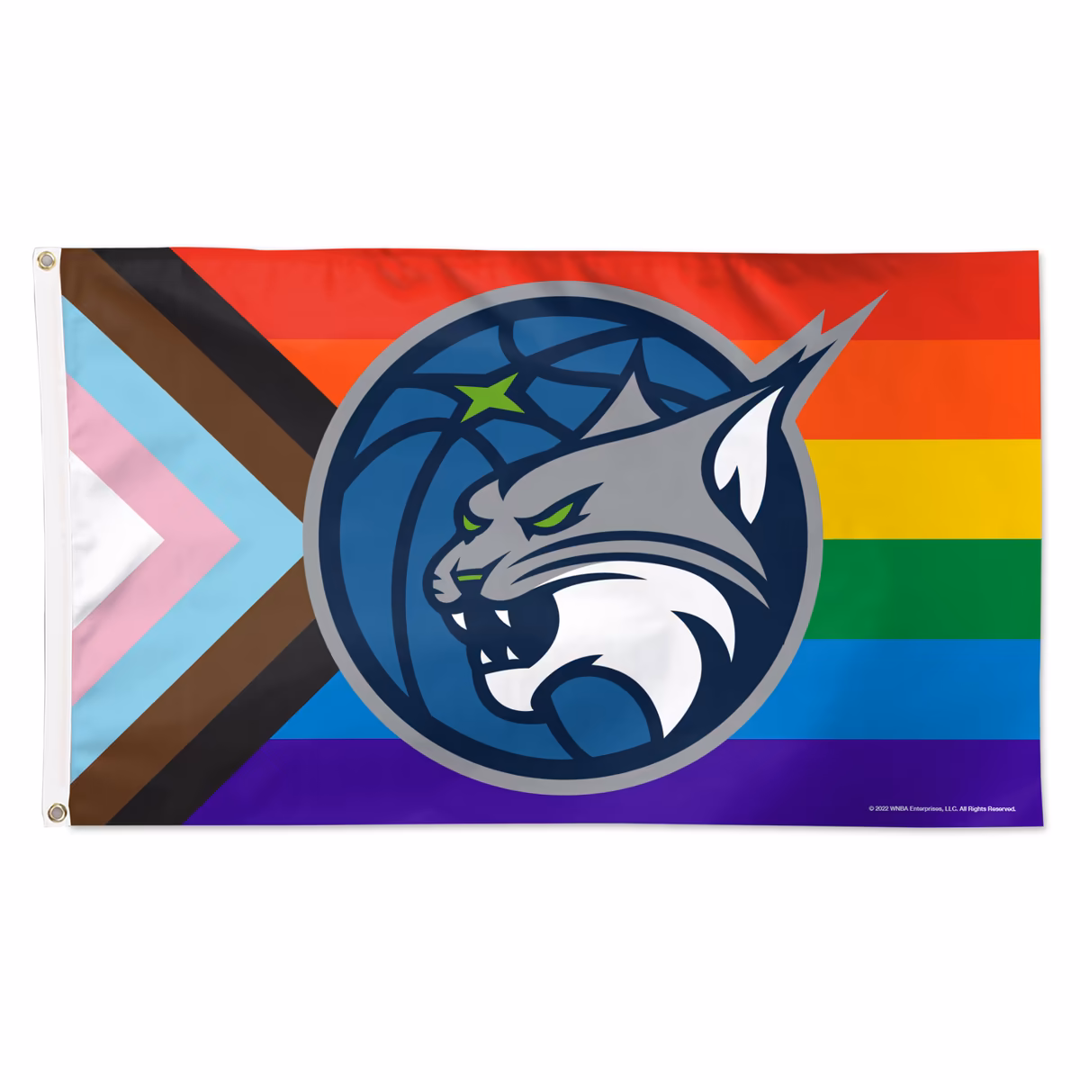 Minnesota Lynx WinCraft 3' x 5' Pride Single-Sided Flag 8 Minnesota Lynx WinCraft 3' x 5' Pride Single-Sided Flag