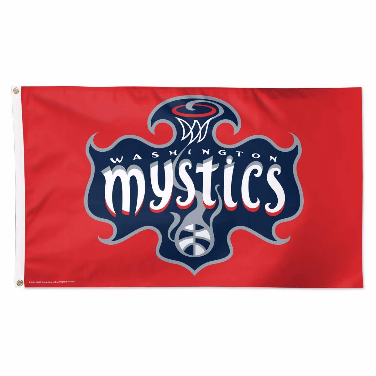 Washington Mystics WinCraft 3' x 5' Deluxe Flag 1 Washington Mystics WinCraft 3' x 5' Deluxe Flag