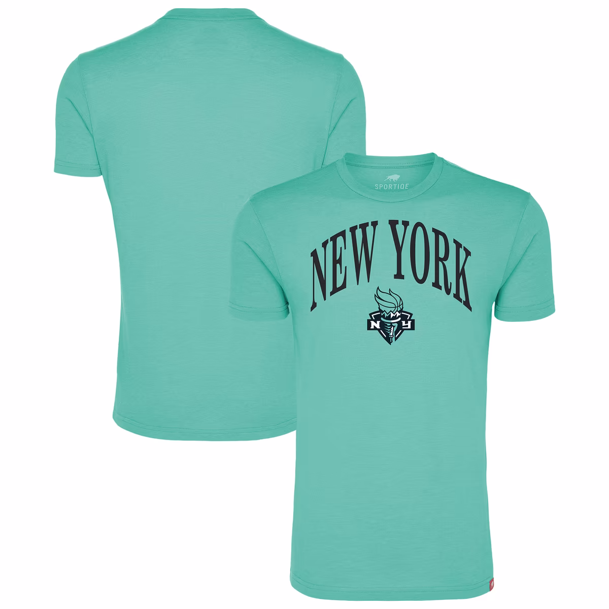 Unisex New York Liberty  Sportiqe Mint Comfy T-Shirt