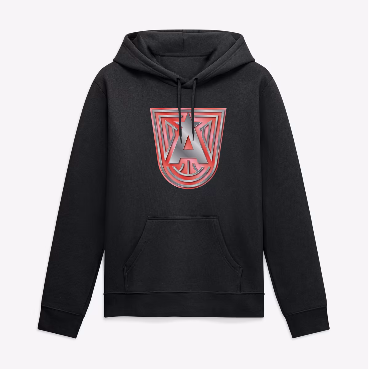 Men's Atlanta Dream Black Big & Tall Metallic Mascot Hoodie 11 Men's Atlanta Dream Black Big & Tall Metallic Mascot Hoodie