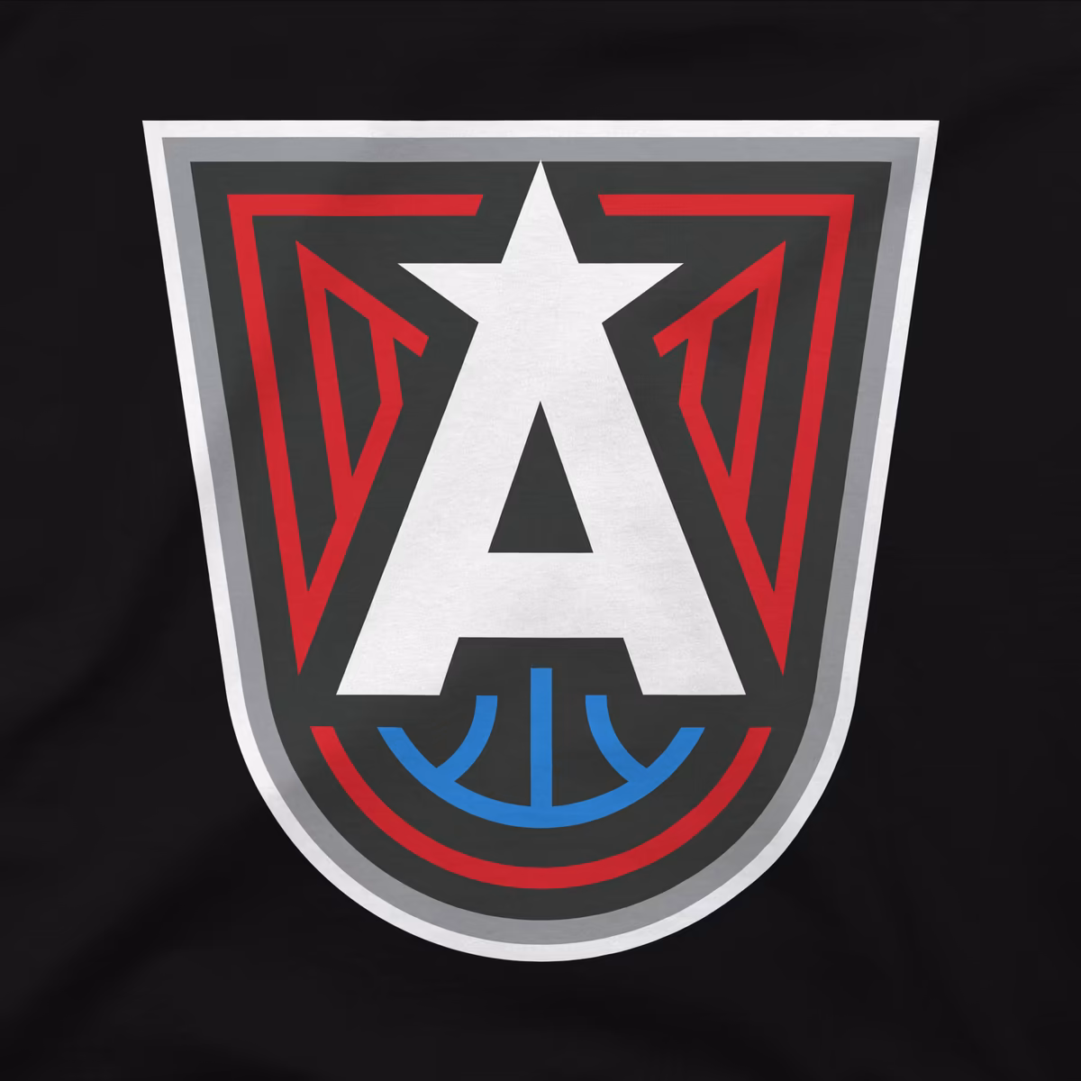 Unisex Atlanta Dream Stadium Essentials Black Origins Color Logo T-Shirt 5 Unisex Atlanta Dream Stadium Essentials Black Origins Color Logo T-Shirt