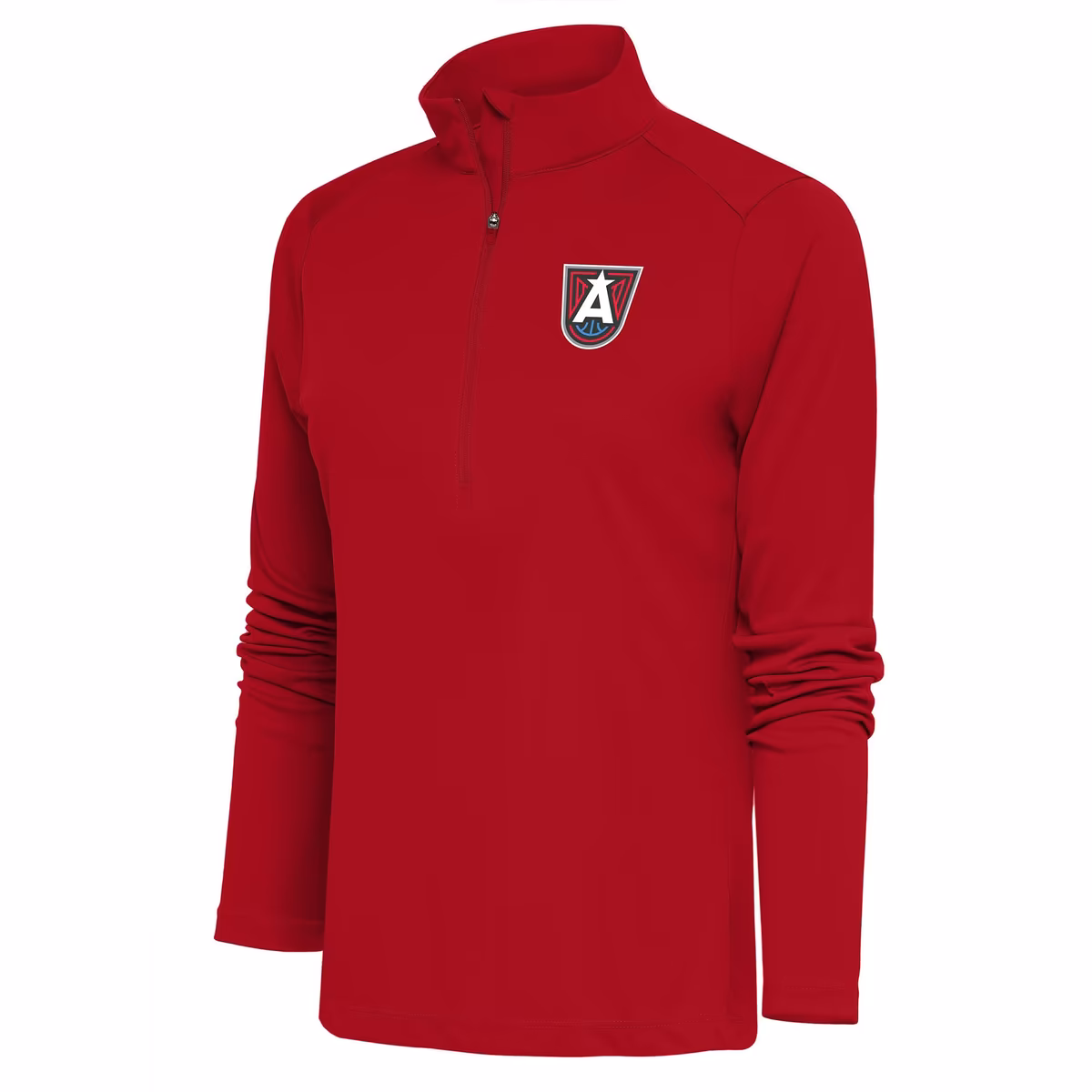Women's Atlanta Dream Antigua Red Tribute Half-Zip Top 10 Women's Atlanta Dream Antigua Red Tribute Half-Zip Top