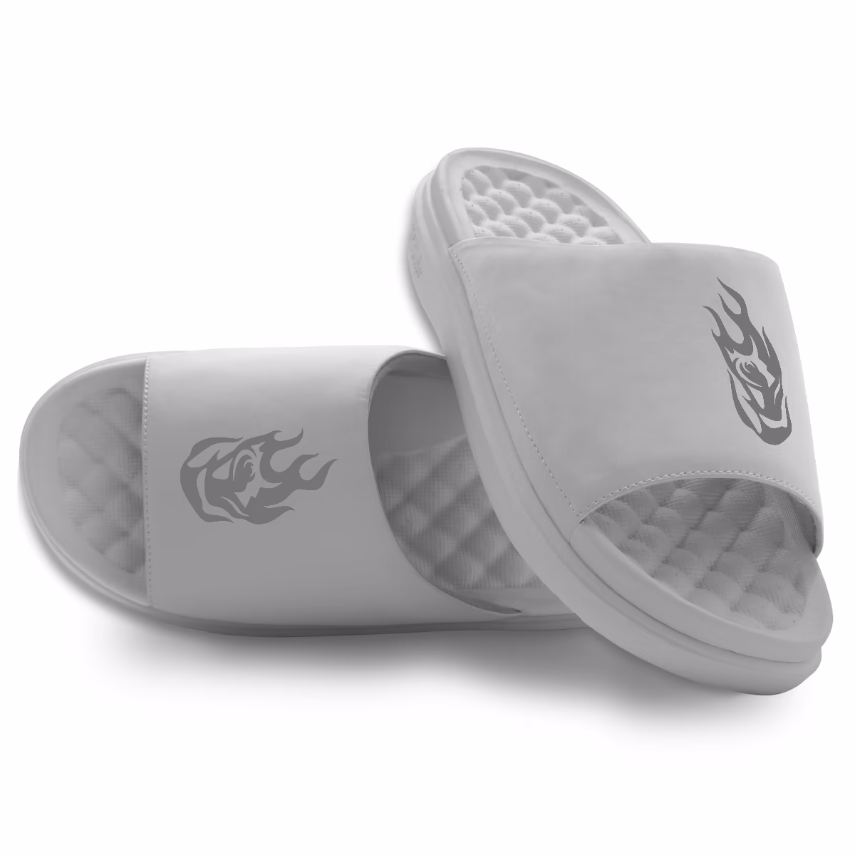 Unisex Portland Fire ISlide Tonal Logo Motive Slide Sandals 2 Unisex Portland Fire ISlide Tonal Logo Motive Slide Sandals