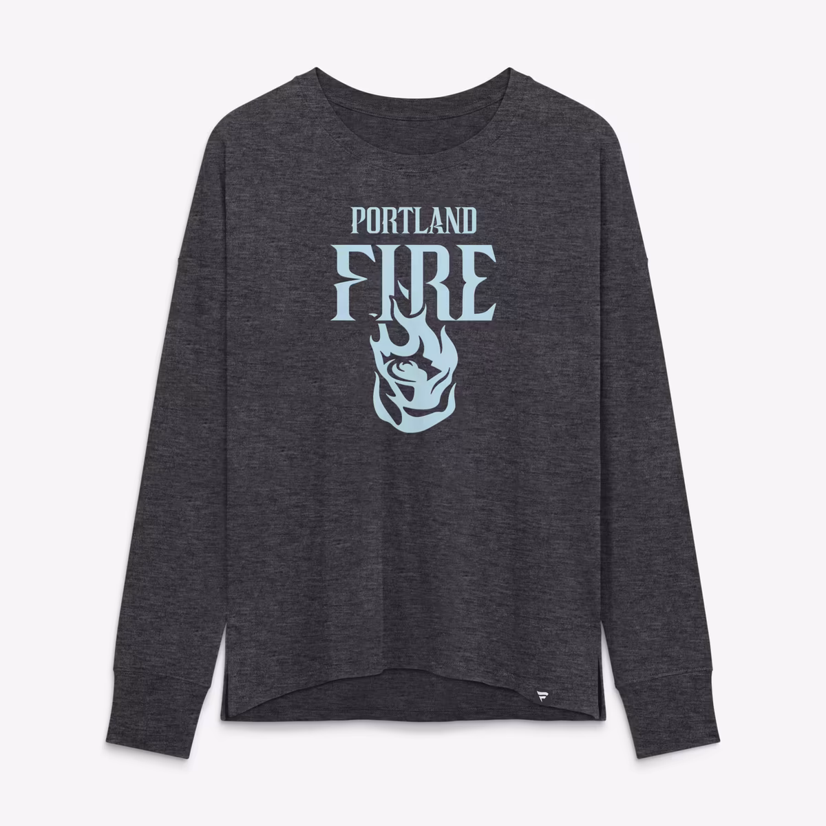 Women's Portland Fire Charcoal Home Long Sleeve T-Shirt 12 Women's Portland Fire Charcoal Home Long Sleeve T-Shirt