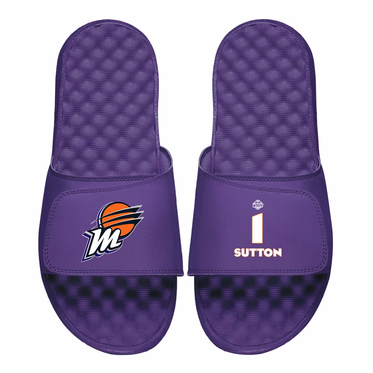 Youth Phoenix Mercury Sug Sutton ISlide Purple Logo Split Slide Sandals